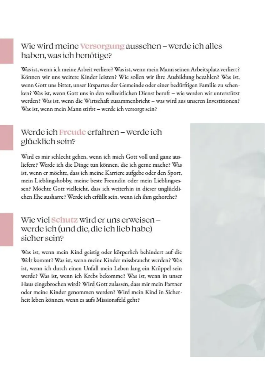 Im Angesicht der Angst - Gottes Treue erleben