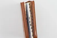Luther 21 - F.C. Thompson Studienbibel - Kunstleder braun mit Löwenkopf, Reissverschluss,...