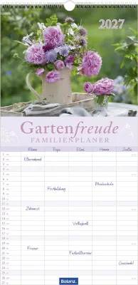 Gartenfreude Familienplaner