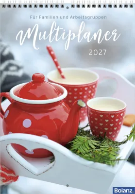 Multiplaner - Für Familien und Arbeitsgruppen - Posterkalender