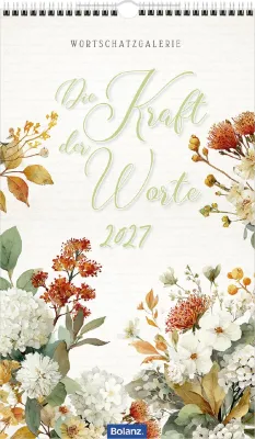 Die Kraft der Worte - Posterkalender