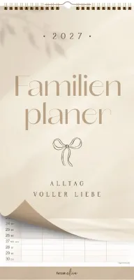 Alltag voller Liebe - Familien-Terminplaner