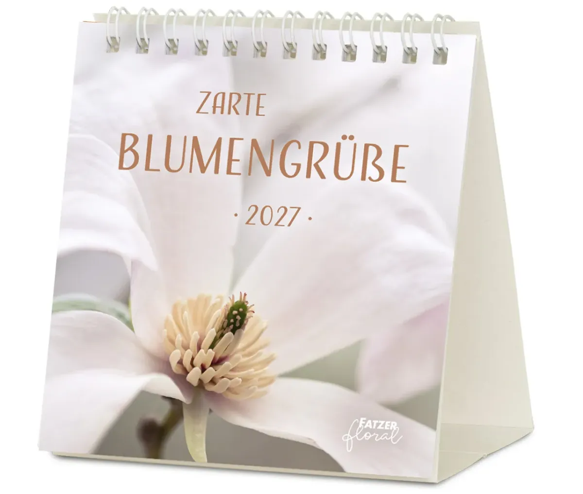 Zarte Blumengrüsse - Tischkalender