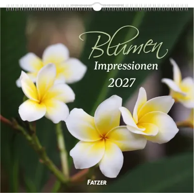 Blumen Impressionen - Wandkalender