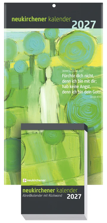 Neukirchener Abreisskalender - mit Rückwand
