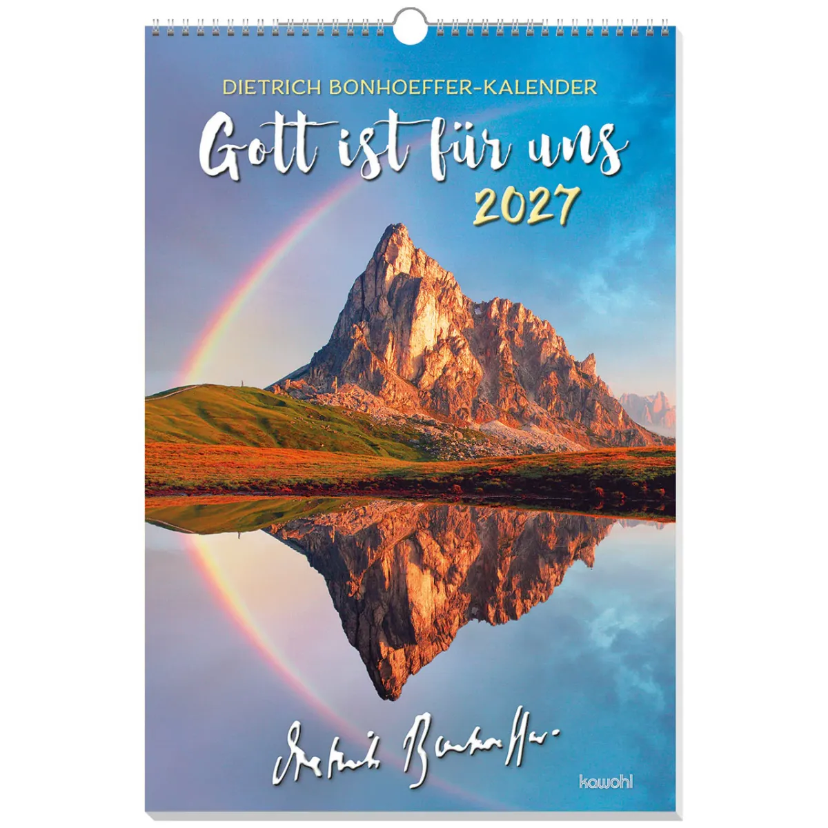 Gott ist für uns - Dietrich Bonhoeffer - Wandkalender