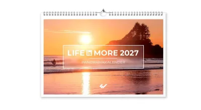 Life is More - Panoramakalender - M-Format