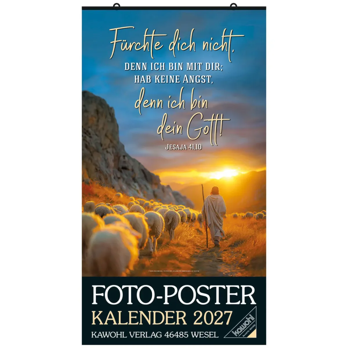 Foto-Poster-Kalender - gerollt