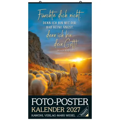 Foto-Poster-Kalender - gerollt