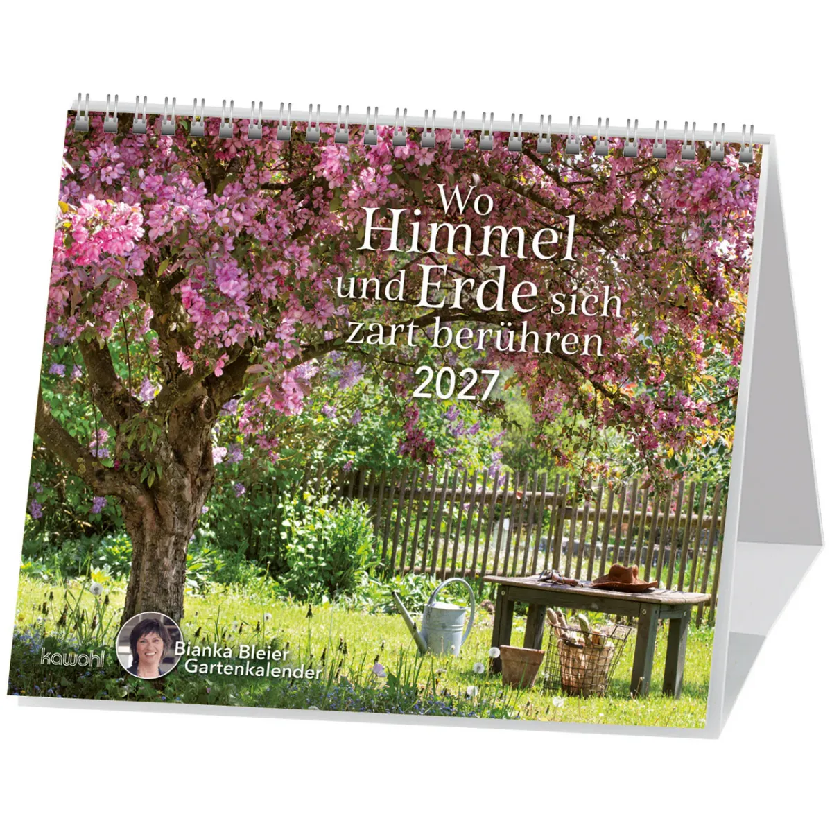 Wo Himmel und Erde sich zart berühren - Postkartenkalender