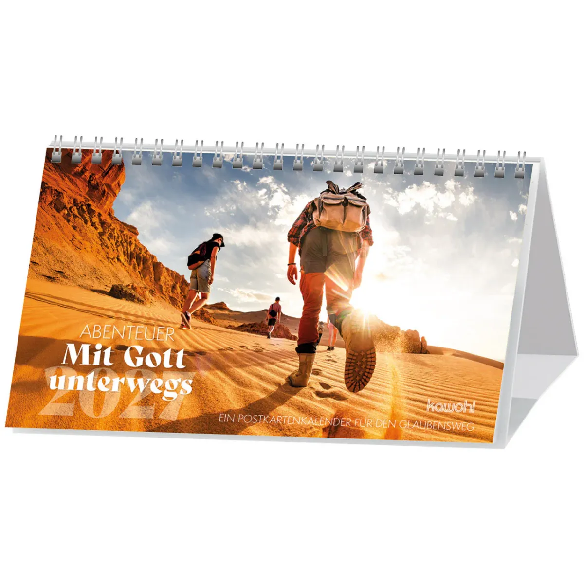 Abenteuer - Mit Gott unterwegs - Postkartenkalender