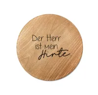 Holzuntersetzer Der Herr ist mein Hirte