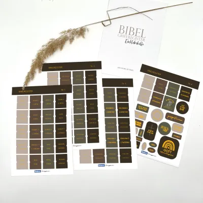 Bibel-Griffregister Urvertrauen Braun