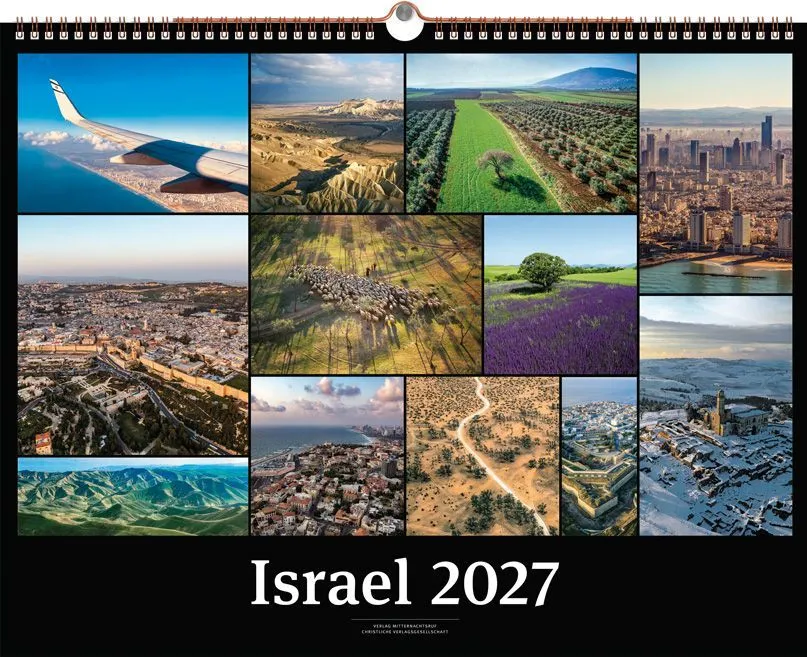 Israelkalender - Schwarz