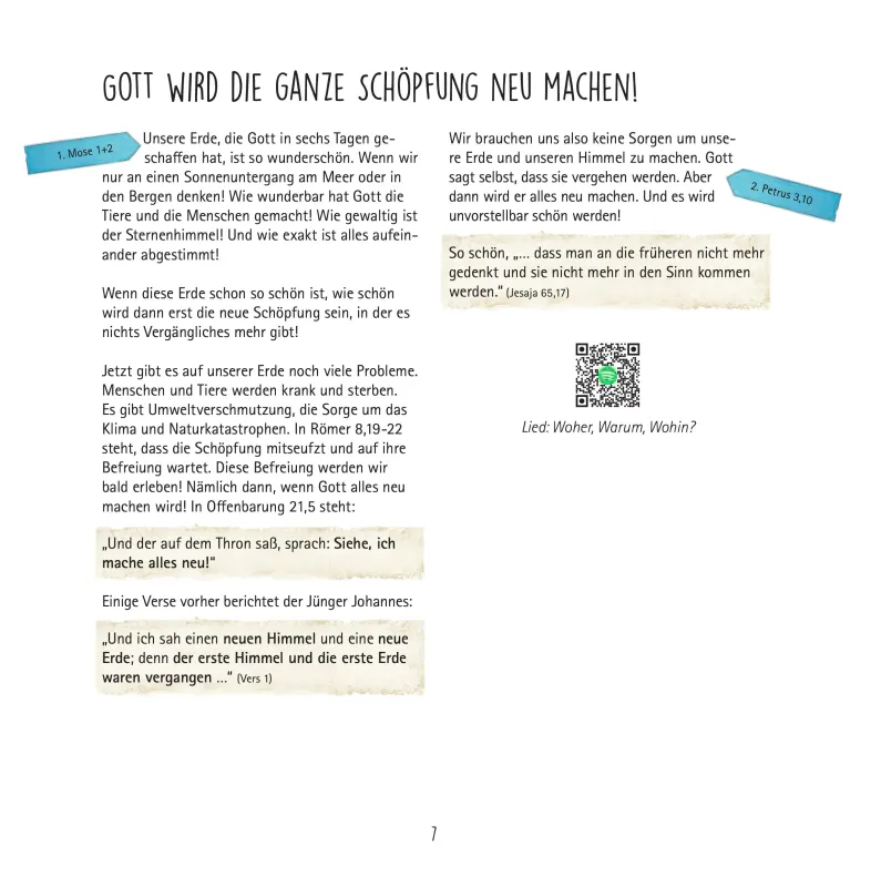 Unser Ziel ist der Himmel - Was verrät Gott in der Bibel - und was noch nicht?
