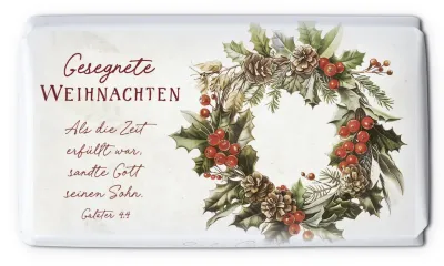 Schokolade Gesegnete Weihnachten - Galater 4,.4