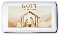 Schokolade Gott ist mit uns - Matthaüs 1.23