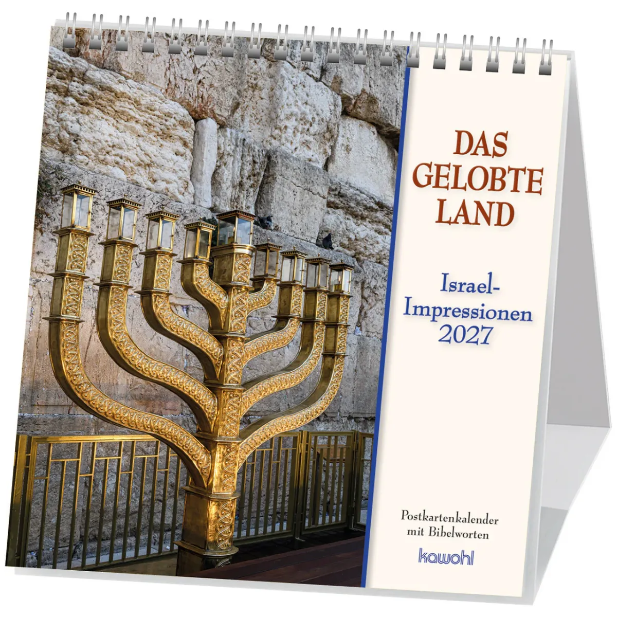 Das gelobte Land - Israel Impressionen mit Bibelworten - Postkartenkalender