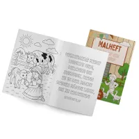 Malheft mit Bibelversen - Leben auf dem Bauernhof