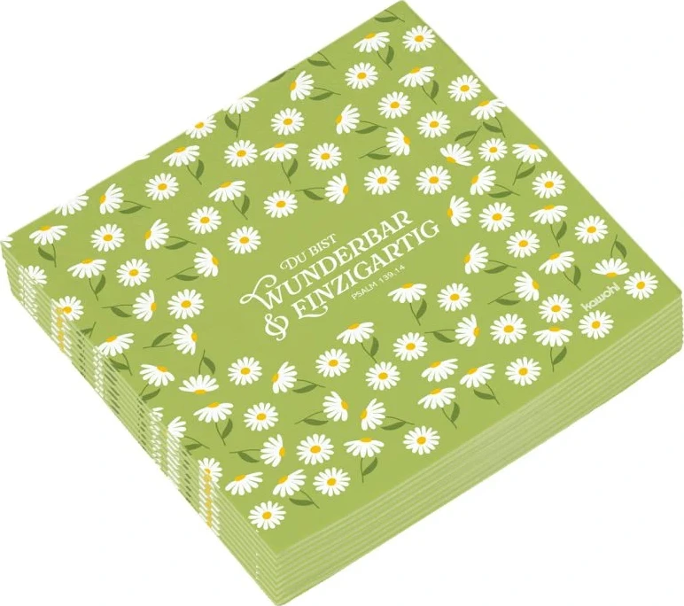 Du bist wunderbar & einzigartig (20 Servietten)