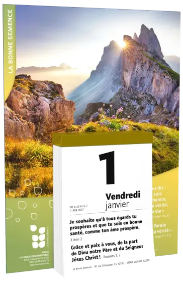 Französisch, Die Gute Saat - Abreisskalender - La Bonne Semence