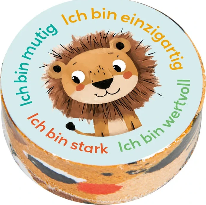 Kinderhandtuch - Ich bin mutig - Löwe