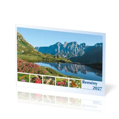 Ungarisch - Deutsch, Bildkalender Hoffnung - Monatskalender
