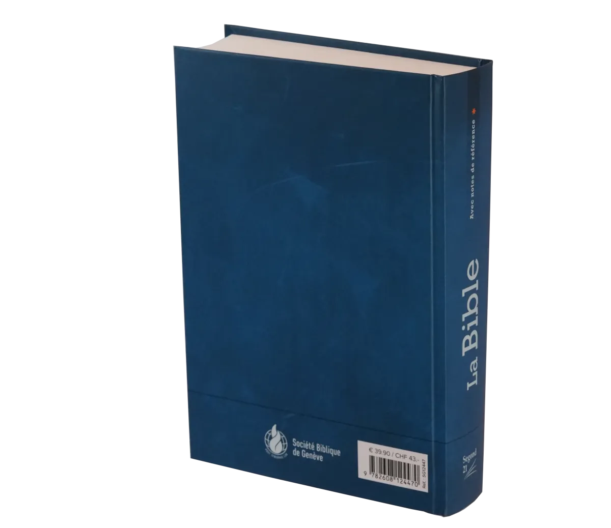 Bible avec notes de référence, Segond 21 - couverture rigide