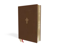 Englisch, Bibel New American Standard Bible, Grossdruck, Kunstleder, braun