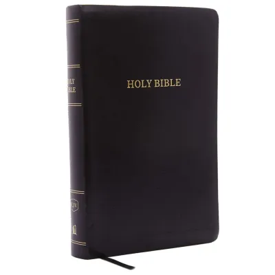 Englisch, Bibel King James Version, Mittelformat, Grossdruck, schwarz