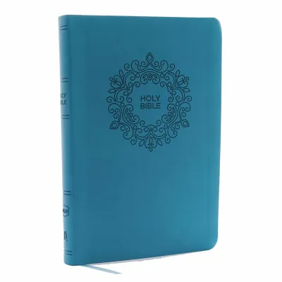 Englisch, Bibel New King James Version, Grossdruck, Kunstleder, blau