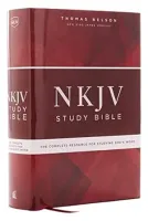 Englisch, Studienbibel New King James Version, Grossdruck, Hardcover, illustrierter Einband,...