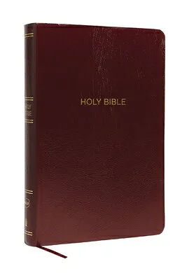 Englisch, Referenzbibel, New King James Version, Grossdruck, Kunstleder, bordeaux