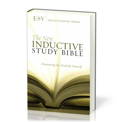English, Studienbibel English Standard Version, New Inductive Study Bible, illustrierter Einband