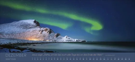 Ewigkeit im Herzen - Riesenpanoramakalender