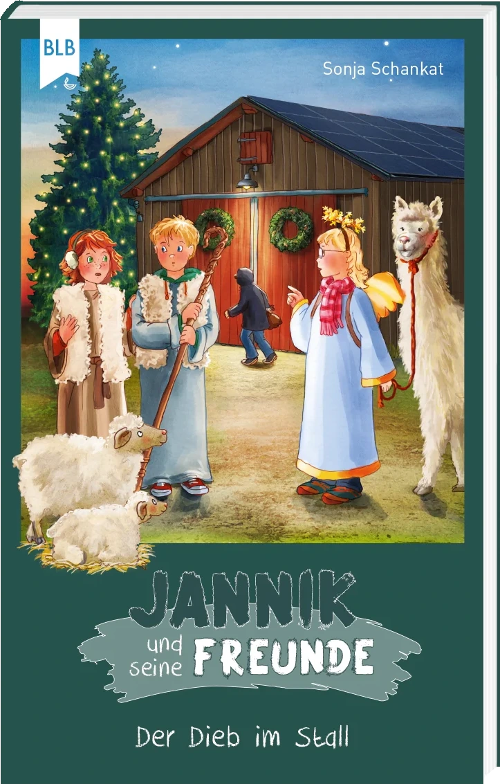 Jannik und seine Freunde - Der Dieb im Stall - Adventskrimi mit geheimen Seiten zum Aufschneiden