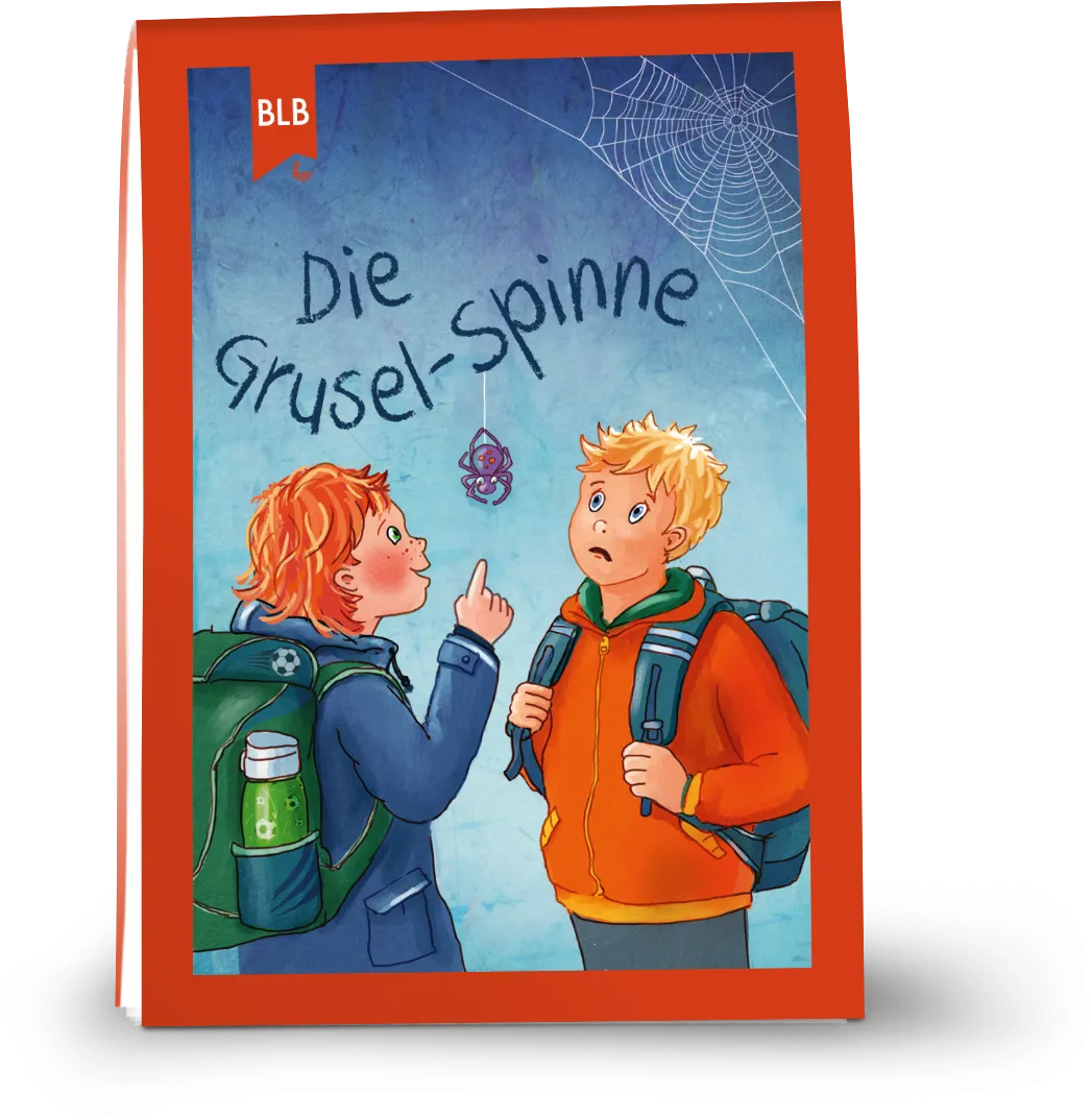 Die Grusel-Spinne - Verteilflyer für Halloween