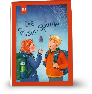 Die Grusel-Spinne - Verteilflyer für Halloween