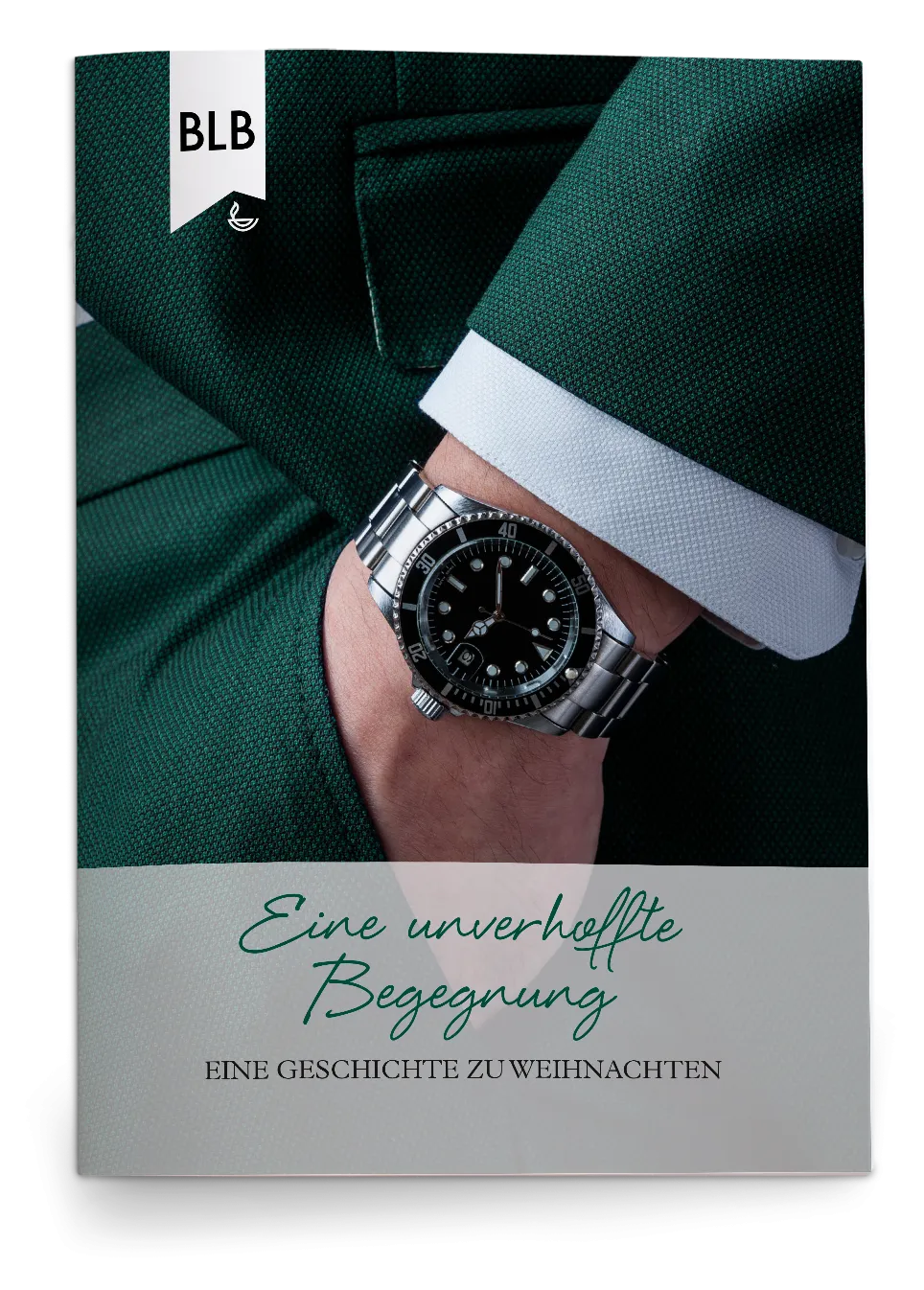 Eine unverhoffte Begegnung - Weihnachtskarte mit Geschichte