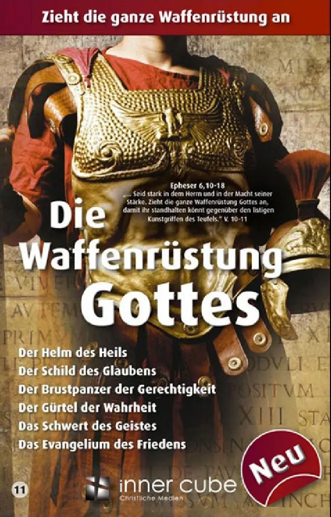 Die Waffenrüstung Gottes - Leporello - Faltkartenserie Bibelwissen Kompakt