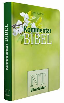 Elberfelder 1905 Kommentarbibel NT - Hardcover Kunststoff, Motiv Natur