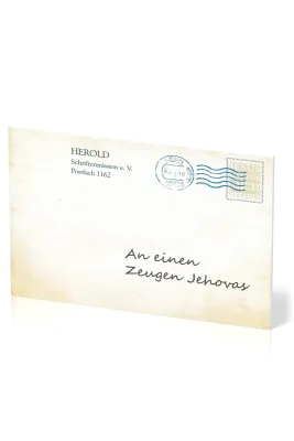 An einen Zeugen Jehovas