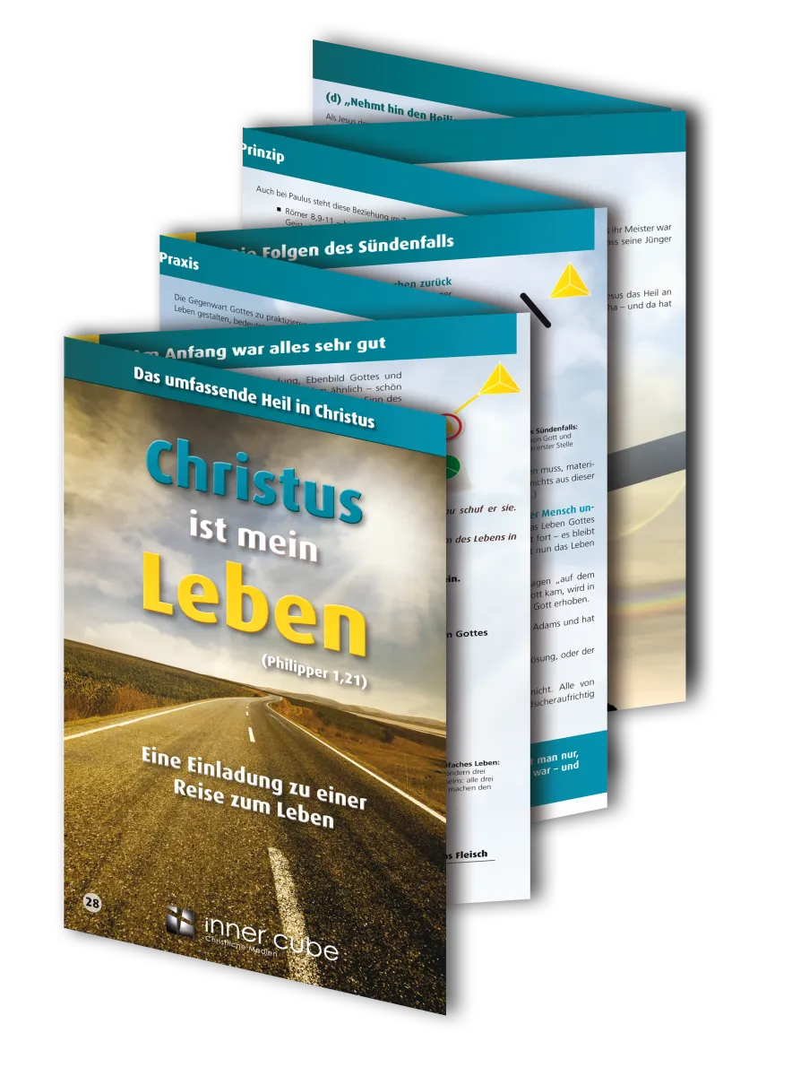 CHRISTUS IST MEIN LEBEN LEPORELLO-STUDIENFALTKARTE