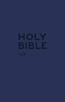 Englisch, Bibel New International Version, Kunstleder, blau, Reissverschluss - NIV Tiny Navy...