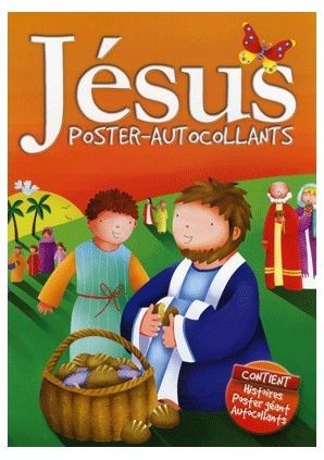 Jésus - Poster avec autocollants