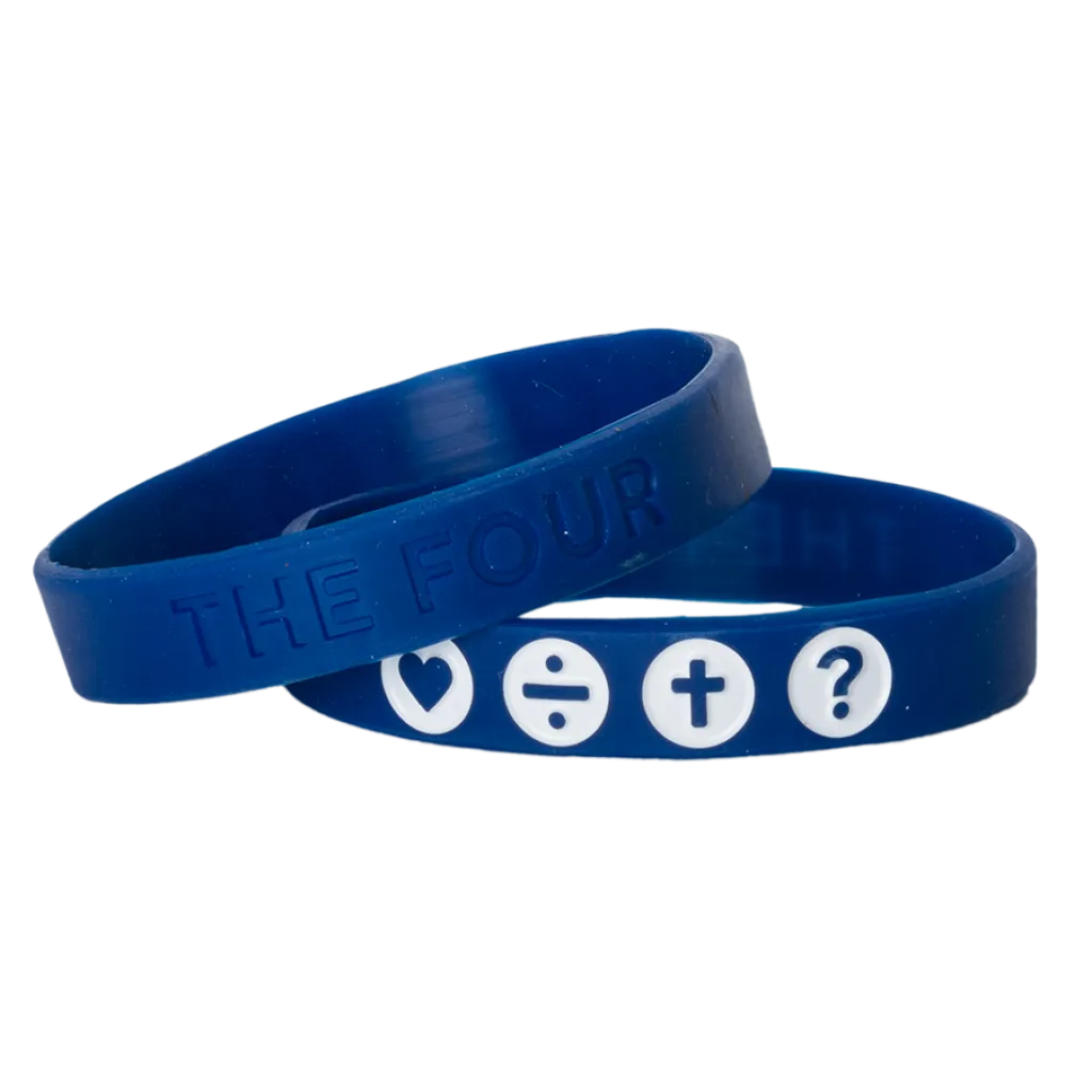 THE FOUR - ARMBAND NAVY BLAU 210MM