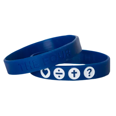 THE FOUR - ARMBAND NAVY BLAU 210MM