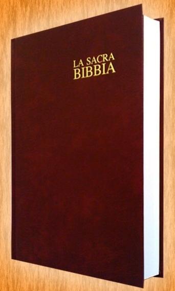 ITALIENISCHE BIBEL , NUOVA DIODATI 1991/03, GEB., MIT ANHANG UND KONKORDANZ