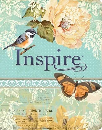 Englisch, Bibel Logbuchbibel Inspire New Living Translation, Kunstleder, illustrierter Einband -...
