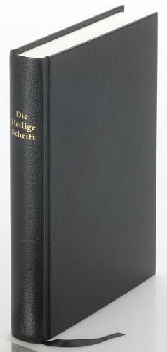 Elberfelder Perlbibel 1927 - Hardcover schwarz, Lesezeichen